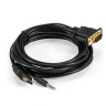 Переходник HDMI-VGA EXEGATE EX-HDMIM-VGAM-3,5JackS-3,0 EX294720RUS