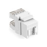 Модуль-вставка Keystone Jack RJ-45 EXEGATE KJ-8P8C-U-C6-180SH-Dual EX297338RUS